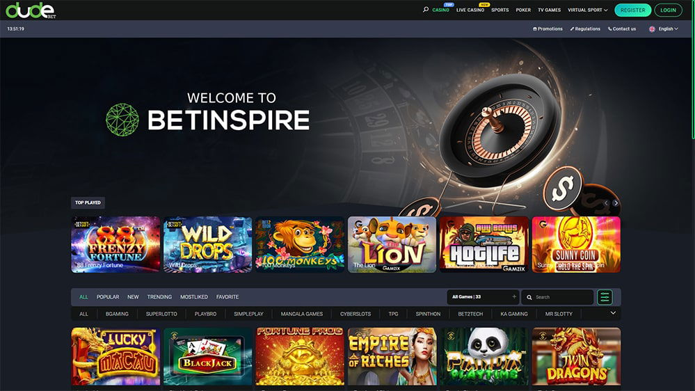 Dudebet Online Casino